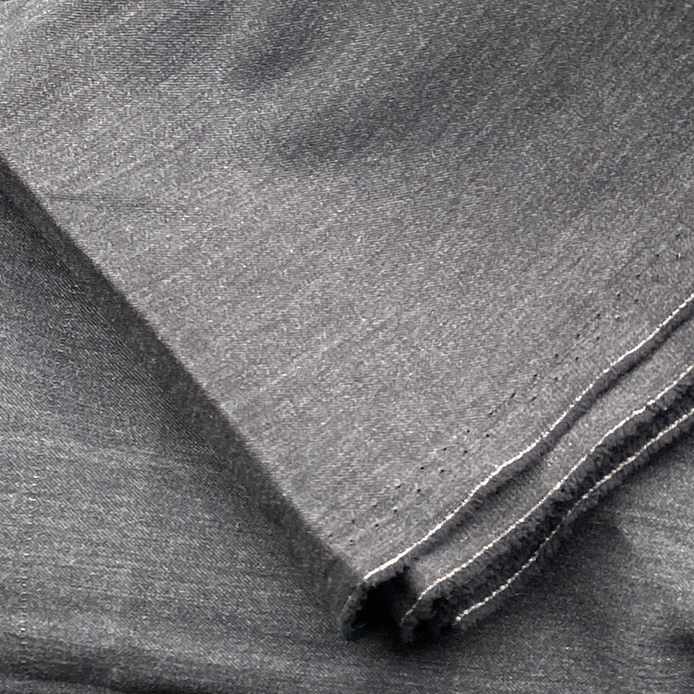 Lycra Blend - Bulk Lycra Blend Fabric Charcoal, Wrinkle Free Fabric, 4 5/8 yards